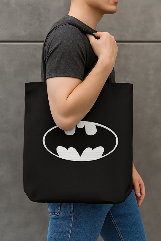 Batman Tote Bag Zipper
