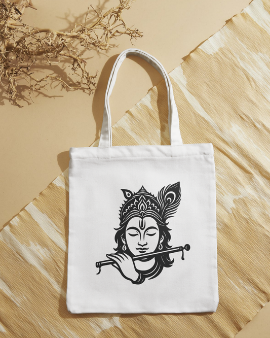 Krishna Tote Bag Zipper