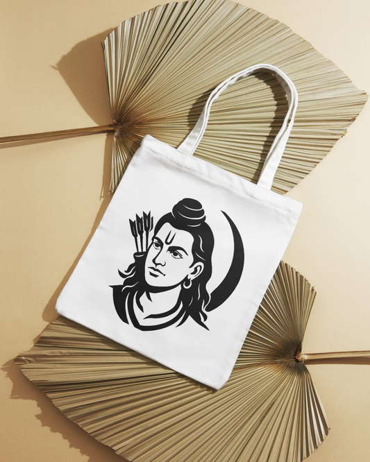 Shree Ram Tote Bag Zipper