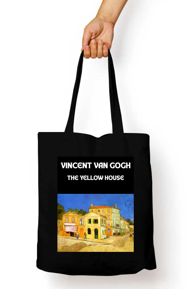 The Yellow House Tote Bag Zipper
