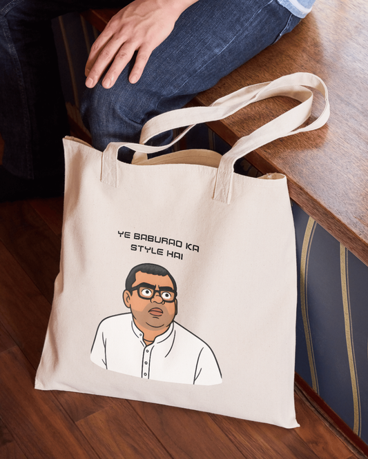 Baburao Tote Bag Zipper